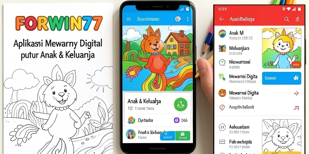 Antarmuka menarik dan warna-warni dari FORWIN77.