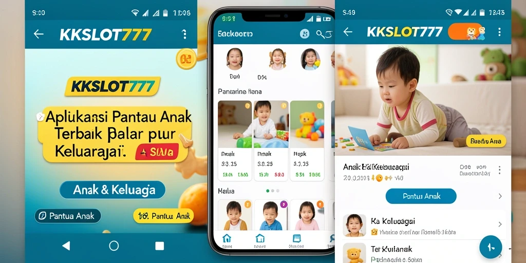 Tampilan antarmuka aplikasi KKSLOT777 untuk Pantau Anak.