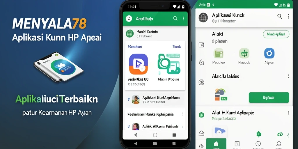 Tampilan antarmuka dan fungsi Kunci Aplikasi MENYALA78 yang menarik.